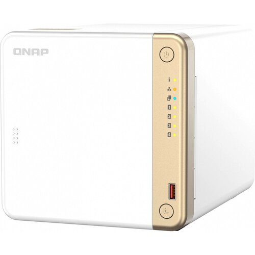 Сетевое хранилище NAS Qnap TS-462-2G белый