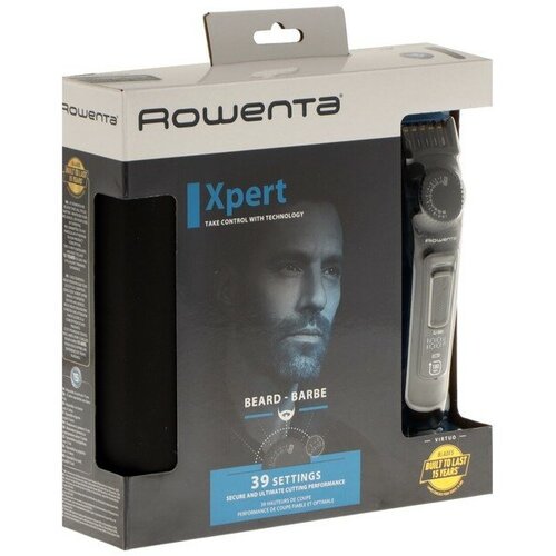 Триммер для волос Rowenta TN3841F4 для бороды АКБ чёрный 9861872 6230₽