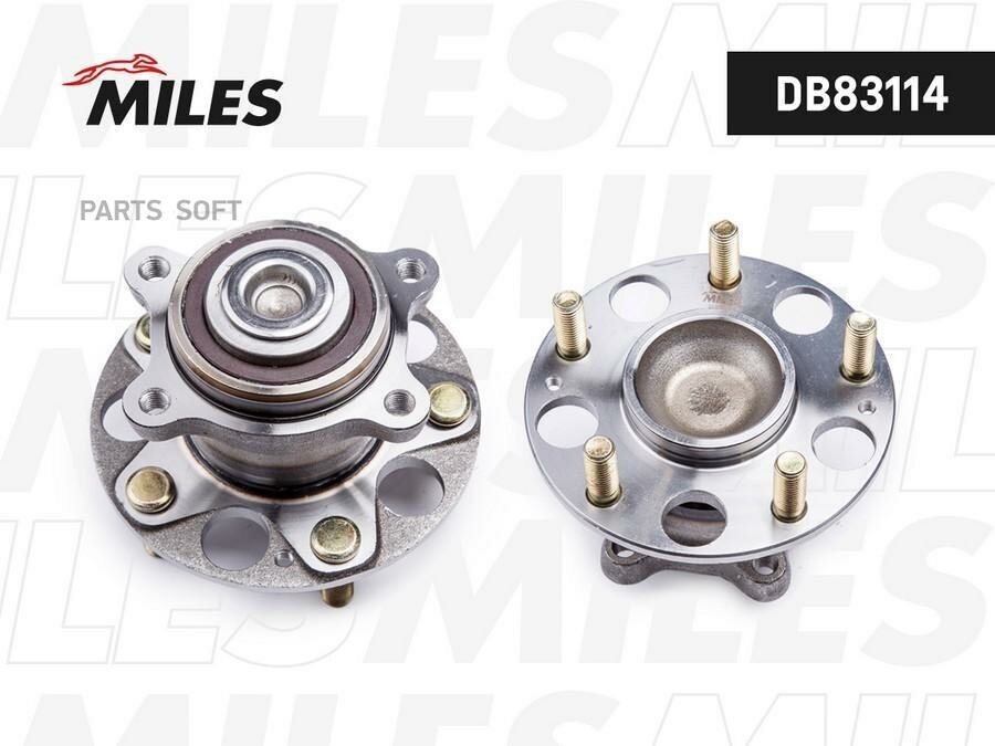 MILES DB83114 Ступица с подшипником задняя +ABS HONDA ACCORD VII 03-08.