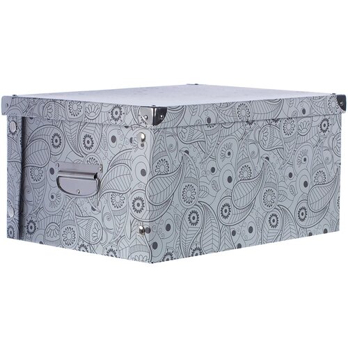 Коробка картонная 40x30x20 см узор