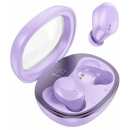Наушники беспроводные Hoco EQ3 Smart с дисплеем фиолетовые 179000₽
