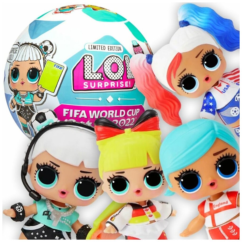 L. O. L. Surprise! Кукла ЛОЛ - фифа Чемпионат Мира 2022 (LOL X FIFA ...