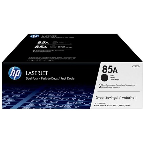 HP Тонер картридж HP CE285AF (двойная упаковка) для LJ P1102/P1102w (2 x 1 600 стр)