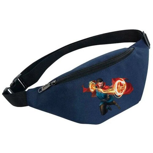 фото Сумка поясная noname, синий