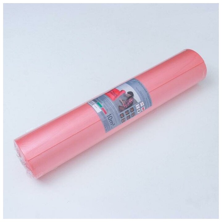 фото Подложка рулонная Красная под ламинат 2мм/9100*1100*2 мм/10м2