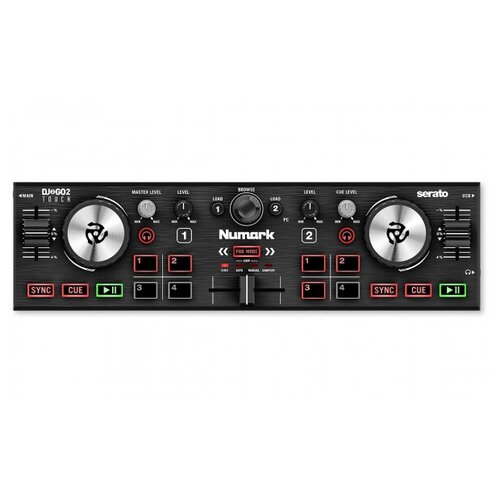 NUMARK DJ2GO2 Touch, сверхпортативный DJ-контроллер, в комплекте ПО Serato DJ Intro