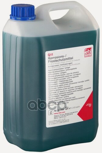 Изображение товара Антифриз Концентрат Febi Синий 5Л Febi арт. 22268