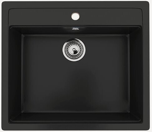 Изображение товара Кухонная мойка Ulgran U-104-344, ультра-черный