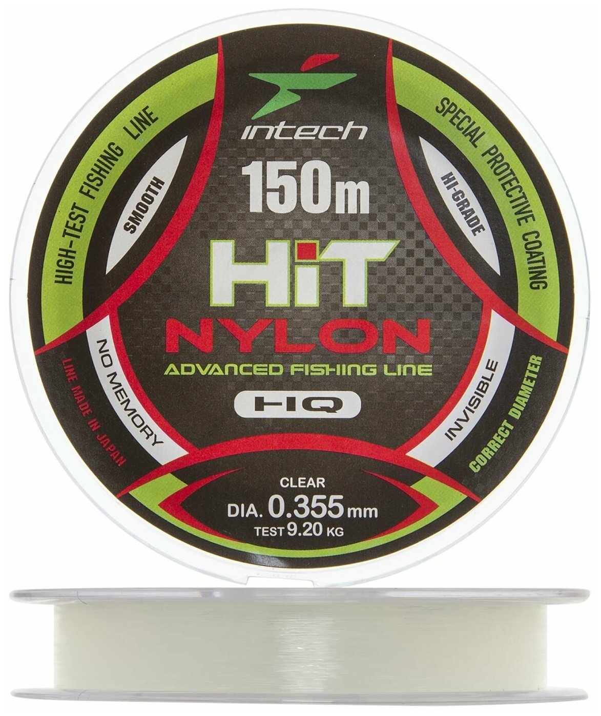 Леска Intech Hit Nylon 0.355 150м