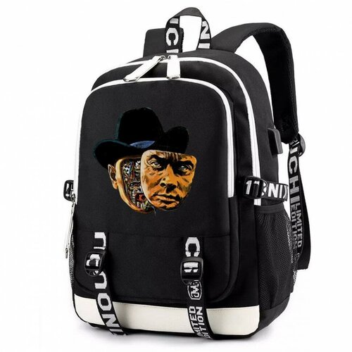 Рюкзак Мир Дикого Запада (Westworld) черный с USB-портом №4 рюкзак мир дикого запада westworld черный 4