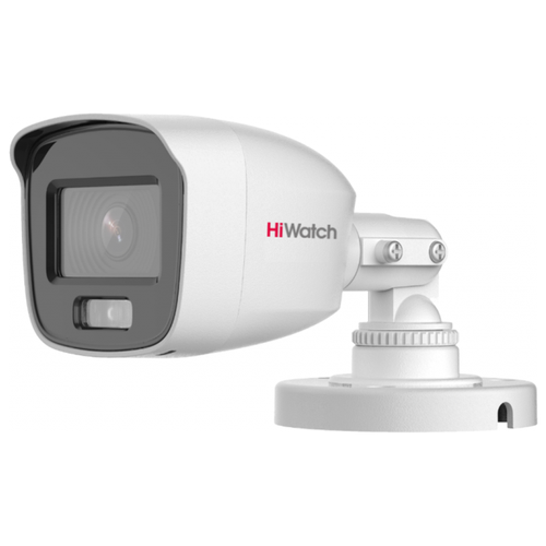 Видеокамера HIWATCH DS-T500L 3.6-3.6мм HD-CVI HD-TVI цв. корп.:белый