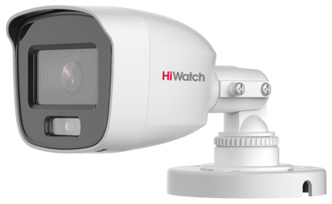 Камера видеонаблюдения аналоговая HIWATCH DS-T500L(3.6mm), 3.6 мм, белый