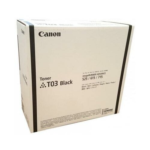 картридж canon t03 2725c001 Тонер Canon T03 B (2725C001) черный