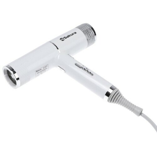 Фен Sakura SA-4051W 1600 Вт 3скорости 3 темп режима концентратор шнур 18 м белый 317500₽