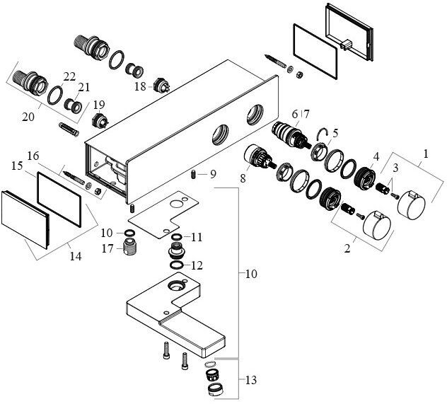 Смеситель Hansgrohe - фото №8