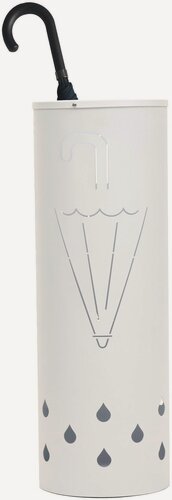 Изображение товара Подставка для зонтов, универсальная 18 х 18 х 52 см, белая