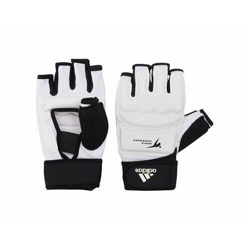 фото Перчатки для тхэквондо wt fighter gloves белые s adidas