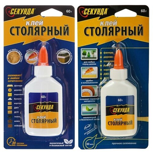 Клей столярный Секунда, 60 г