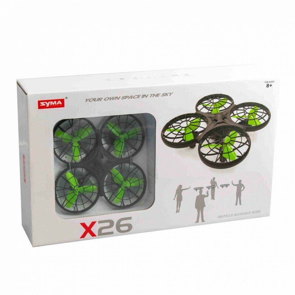 Квадрокоптеры Xiaomi Радиоуправляемый квадрокоптер Syma X26 RTF 2.4G - X26
