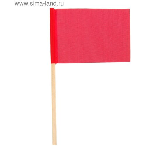Флажок длина 20 см, 10x15, цвет красный 3441304