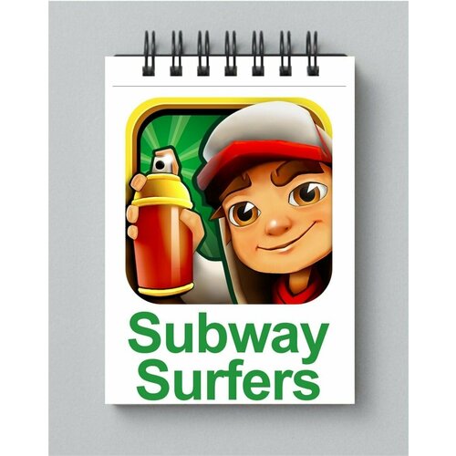 блокнот subway surfers 15 Блокнот Subway Surfers № 5