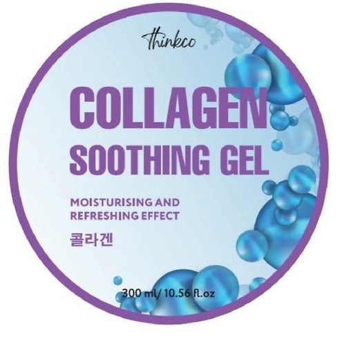 Thinkco Гель универсальный для лица и тела с коллагеном - Collagen soothing gel, 300мл