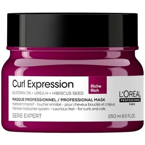 Loreal Curl Expression - Интенсивная увлажняющая маска для волнистых и вьющихся волос , 250 мл