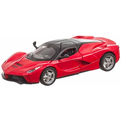 Модель машины коллекционная машинка игрушка металлическая ferrari laferrari для мальчиков масштабная модель 1 24 красный