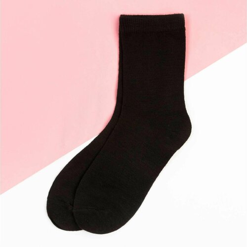фото Женские носки kaftan средние, размер 36-39, черный