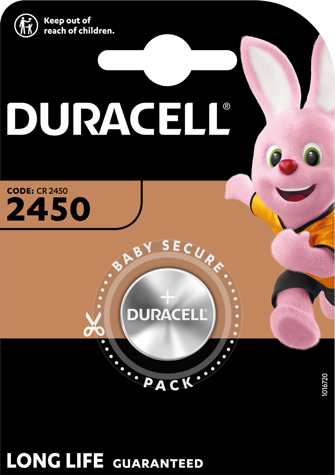 Батарейки Duracell 5007989 2450-1BL литиевая 3v 1шт. арт. Б0044725 (1 шт.)