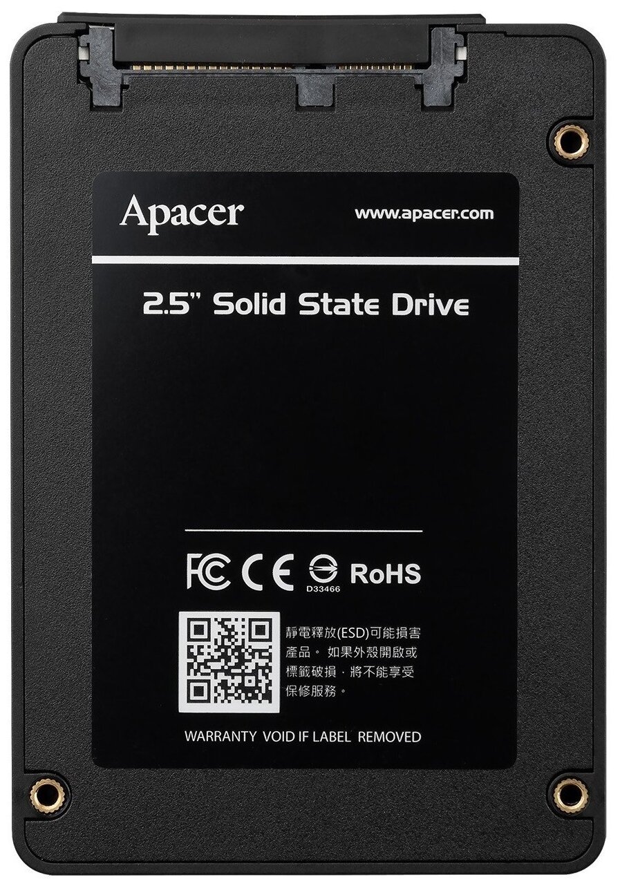 Твердотельный накопитель Apacer PANTHER 480 ГБ SATA AP480GAS340G-1