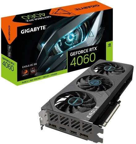 Видеокарта Gigabyte GeForce RTX 4060 EAGLE OC 8G