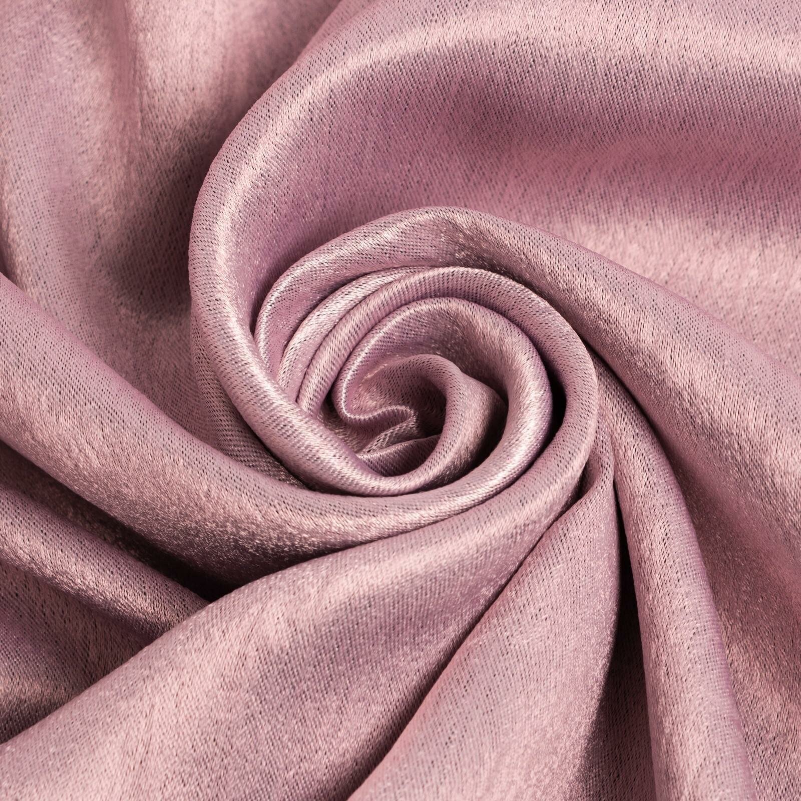 Штора портьерная "Классика"цв. светло-розовый, 250*265 см,100% п/э