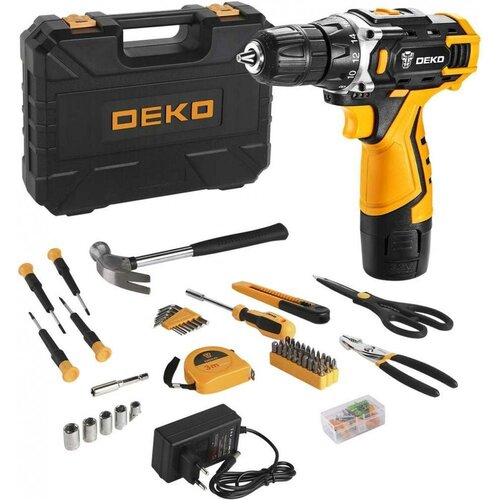 Аккумуляторная дрель-шуруповерт DEKO DKCD12FU-Li 063-4104 401700₽