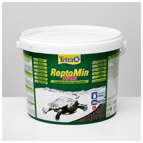 Корм Tetra ReptoMin для рептилий, гранулы, 10 л