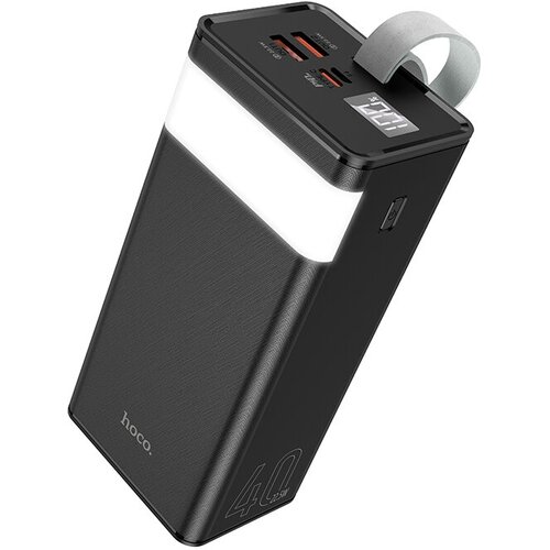 Внешний аккумулятор 40000mAh 2USB 30A 225W Li-pol батарея Hoco J86 Powermaster Black 278300₽