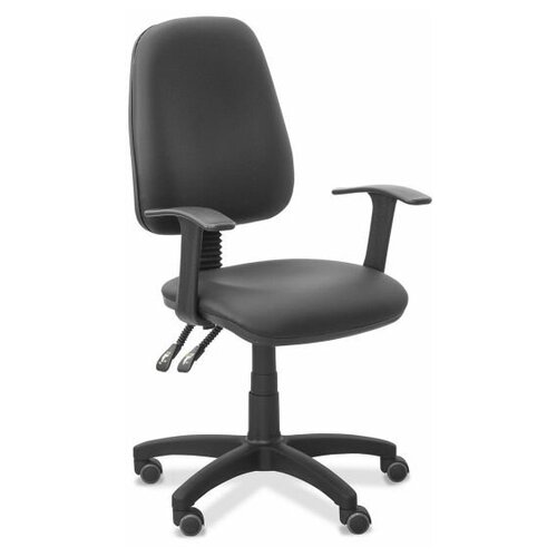 Компьютерное кресло Эльза Т, экокожа премиум, цвет черный