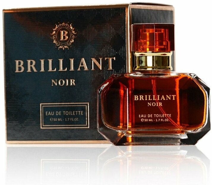 Туалетная вода DeltaParfum Brilliant Noir 50 мл.