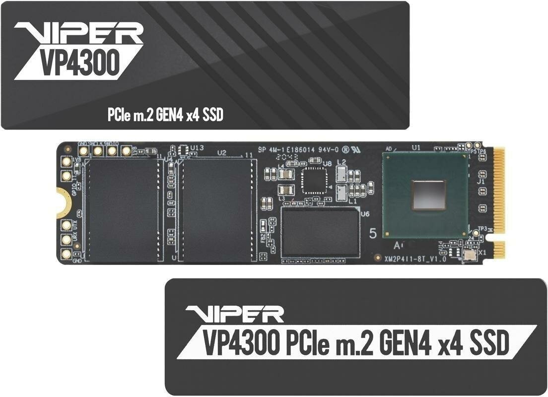 SSD накопитель PATRIOT Viper VP4300 1ТБ, M.2 2280, PCI-E x4, NVMe - фото №10