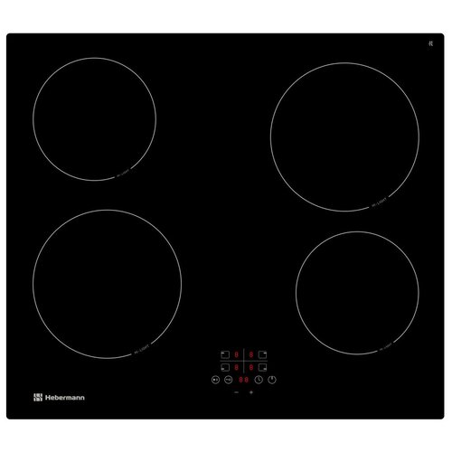 Встраиваемая электрическая варочная панель Hebermann HBKC 60401 B 1029900₽