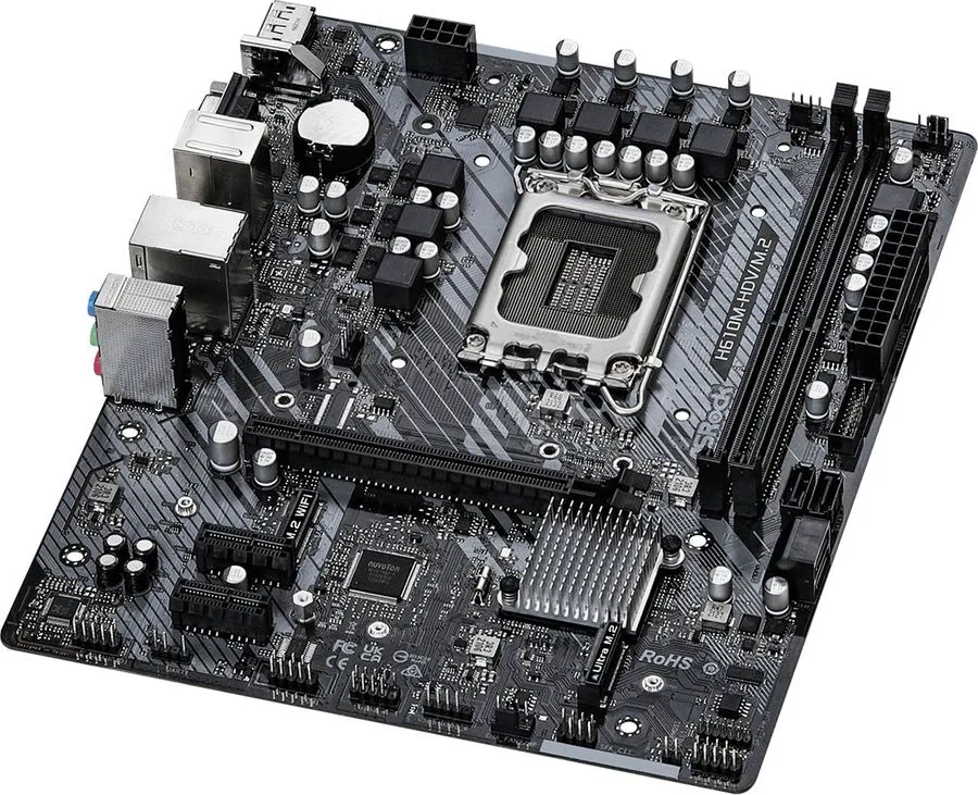 Материнская плата Asrock H610M-HDV, Soc-1700, mATX - фото №11