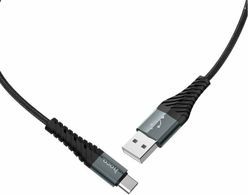 Кабель USB Type-C Hoco X38 (1 метр) <черный>