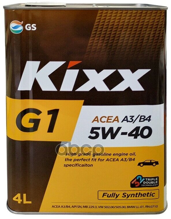 Kixx Масло Моторное Kixx G1 5W-40 Синтетическое 4 Л L201944te1