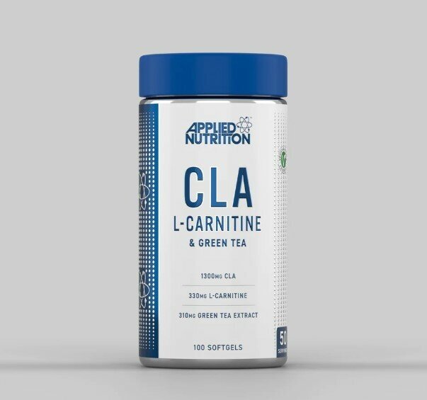 Applied Nutrition CLA+L-Carnitine+Green Tea 100 softgels