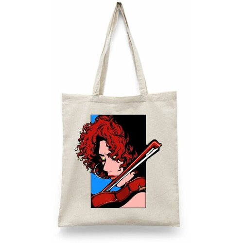 фото Сумка шоппер каждому своё, бежевый