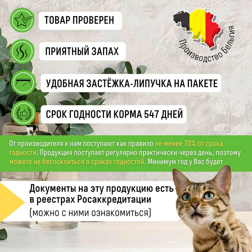Grandorf Fresh Сухой корм для котят, с ягненком и бататом, 400 гр. - фото №11