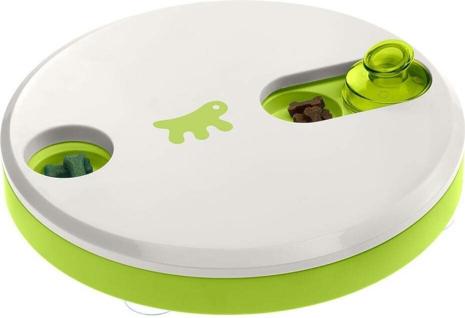 Ferplast интерактивная игрушка-кормушка DUO для кошек, пластик (24х24х5 см) - фото №3