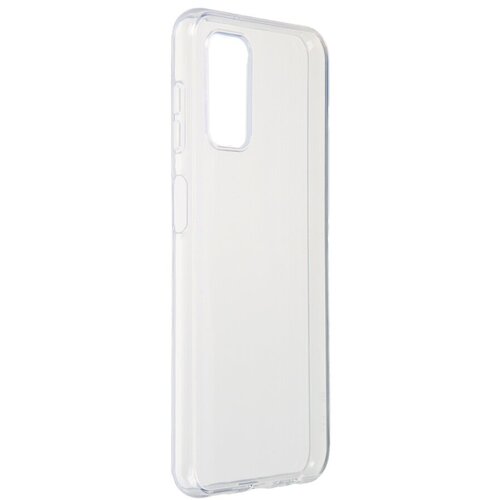 Чехол Krutoff для Samsung Galaxy A13 A135 Clear 208445 накладка силиконовая clear case для samsung galaxy a13 4g a135 с кардхолдером прозрачная