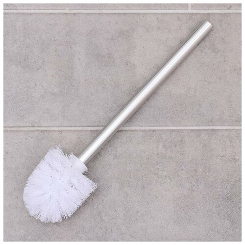 Ерш для унитаза КНР 7х7х34 см 59 г цвет хром 620₽