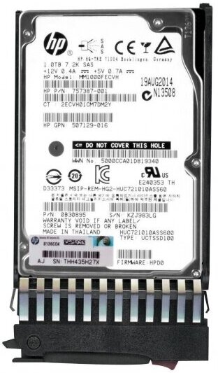 Жесткий диск HP MM1000FECVH 1Tb SAS 2,5" HDD